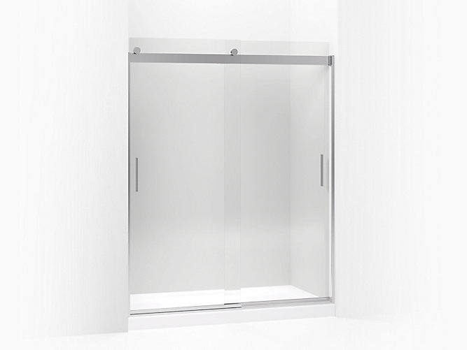Levity Frameless Sliding Shower Door, Frameless Sliding Bathtub Doors